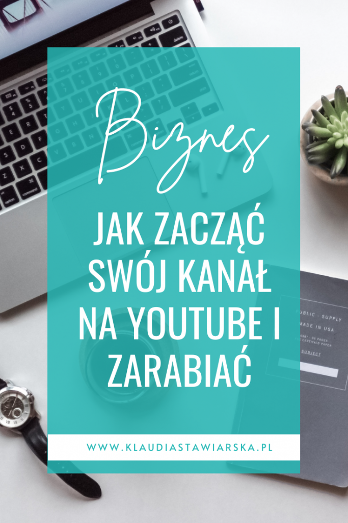 własny kanał na youtube