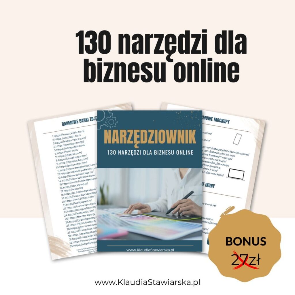 najlepsze narzędzia do biznesu online ebook